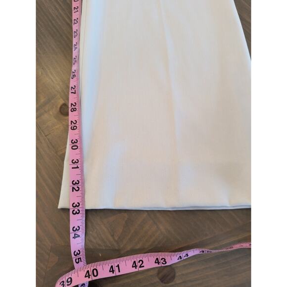 Ann Klein Modern Pant Women's Sz 14 Gray Mid Rise Flared Leg Career Professional - Picture 10 of 15